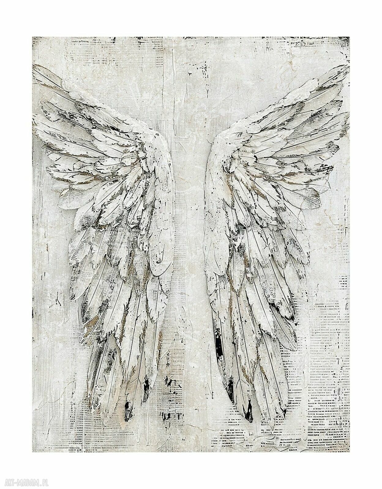 Skrzydła anioła - tryptyk z 3 plakatów 30x40 cm (set255)