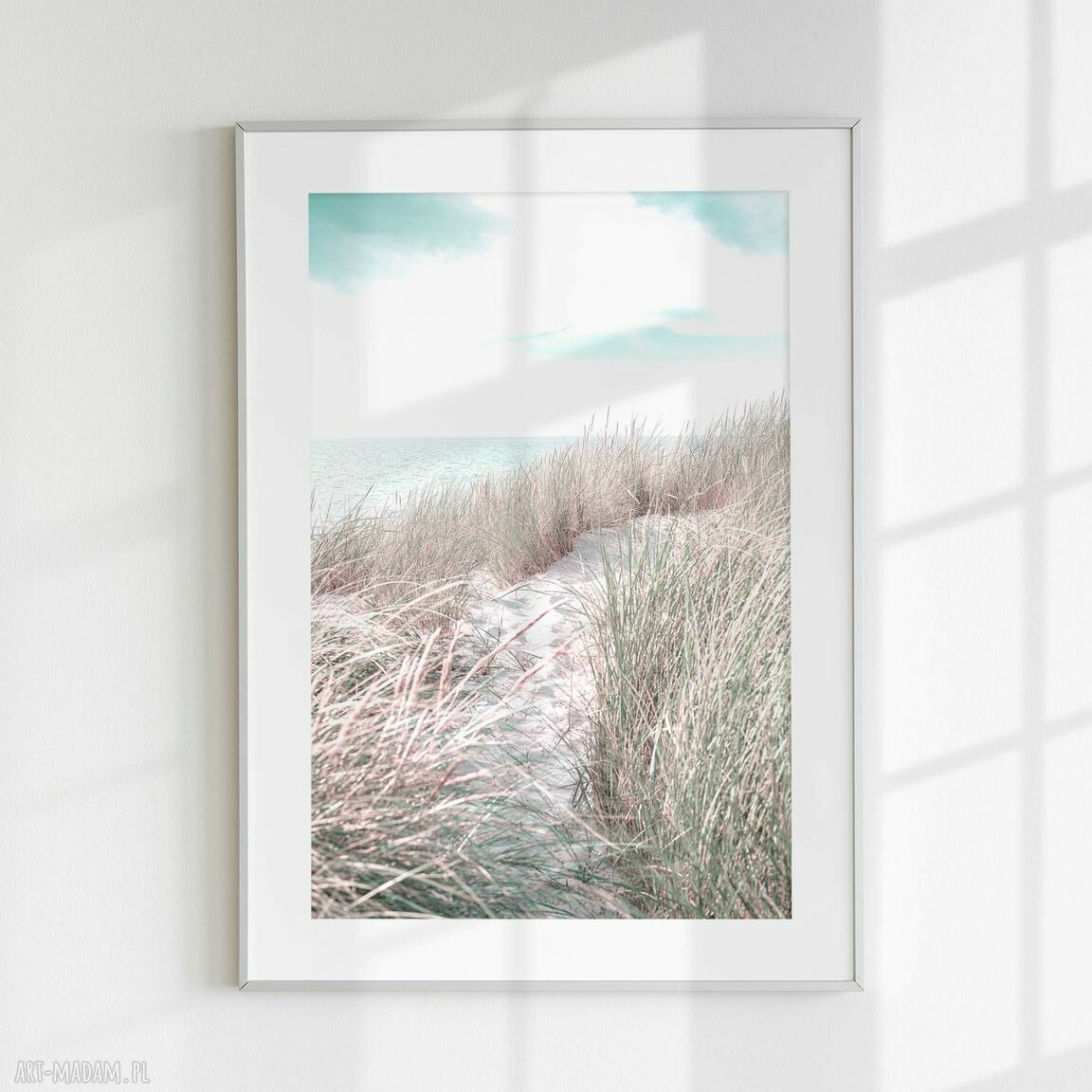 Pastelowe pejzaże morskie - zestaw 3 plakatów 30x40 cm set43
