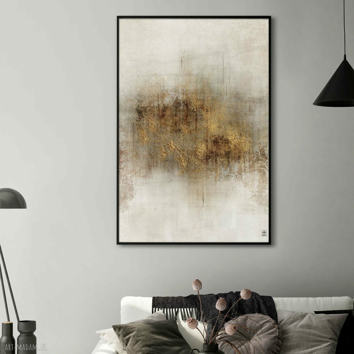 Zestaw plakatów 30x40 cm - Abstrakcyjna forma 58 (tryptyk)