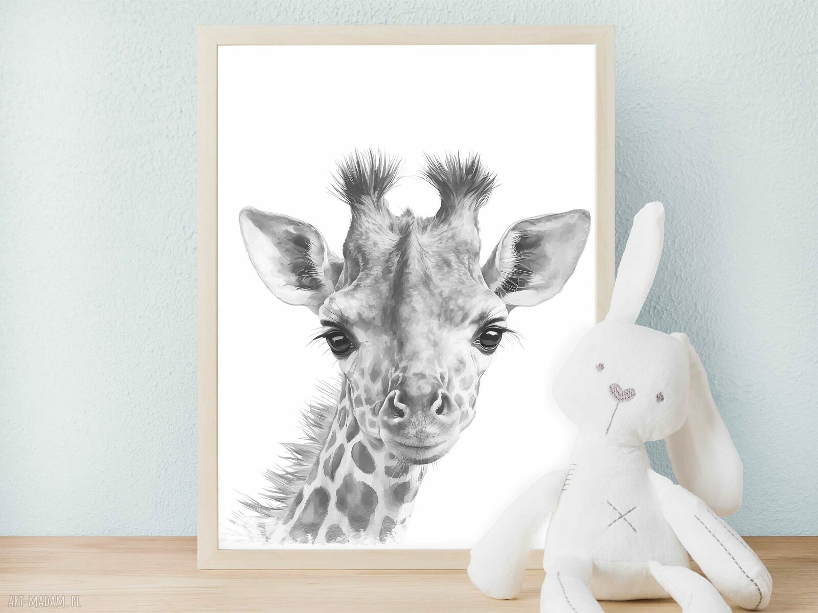 Zestaw plakatów dziecięce Safari 40x50 cm - 3 sztuki, bez ram