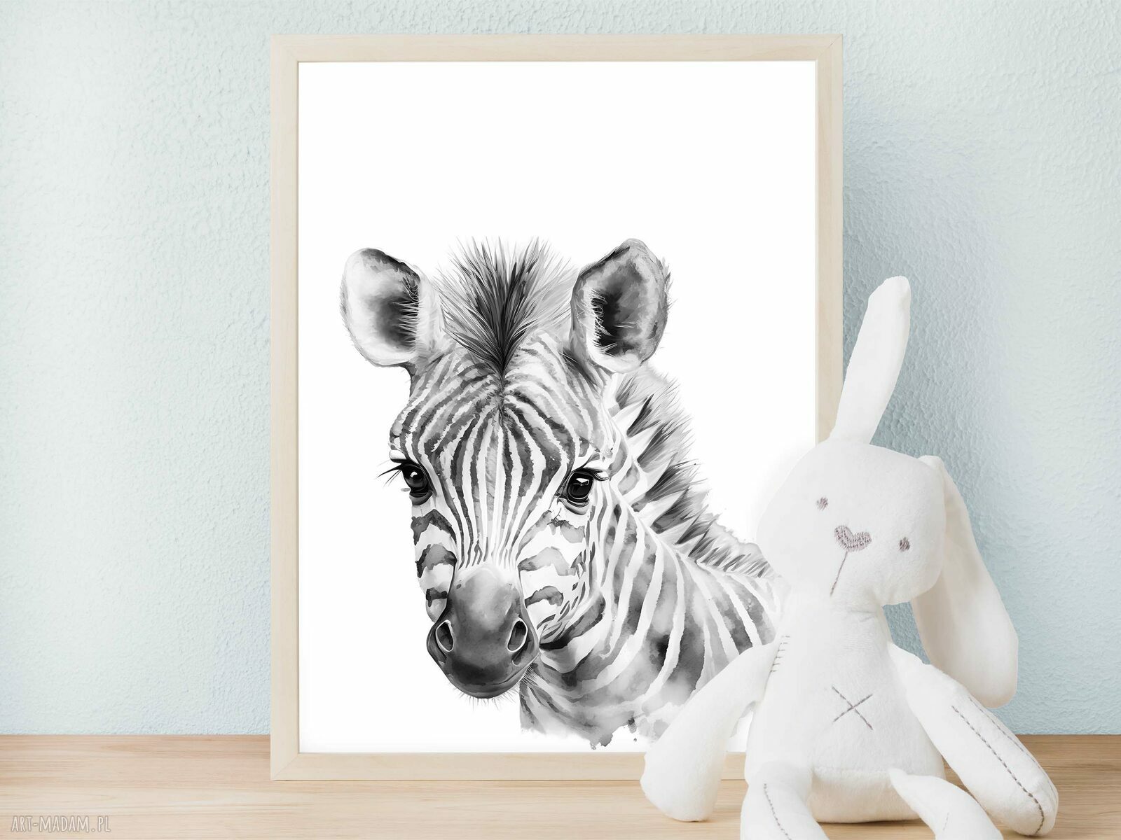Zestaw plakatów dziecięce Safari 40x50 cm - 3 sztuki, bez ram