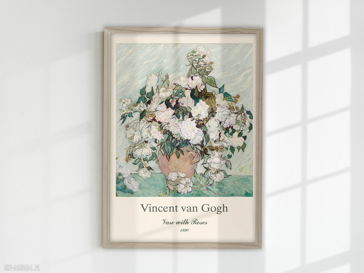 Zestaw plakatów vintage 30x40 cm w kolorze szałwii - 3 szt.