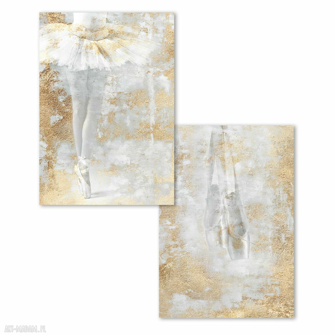 Zestaw plakatów Balet Balerina 2 x 50x70 cm - bez ram