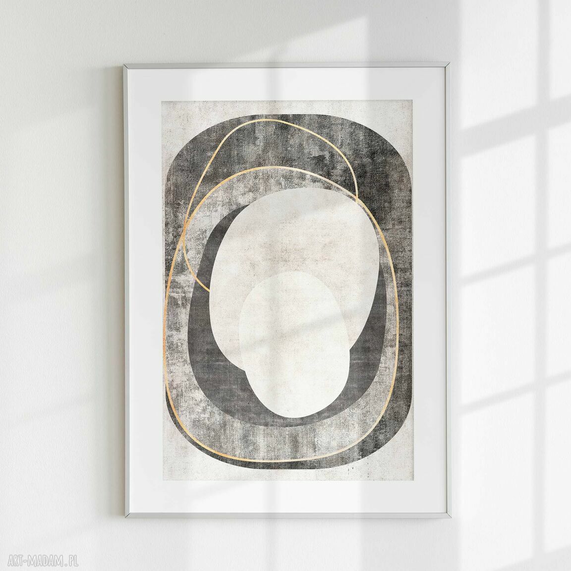 Zestaw plakatów 2 szt. 50x70 cm - abstrakcja geometryczna