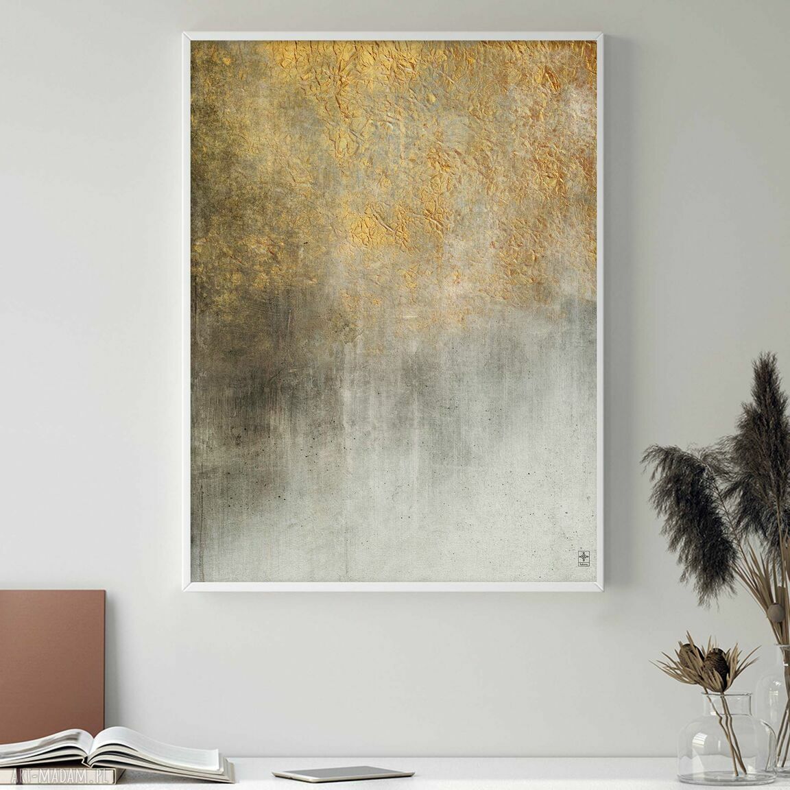 Zestaw plakatów 50x70 cm - Abstrakcyjna Forma 58 (tryptyk)