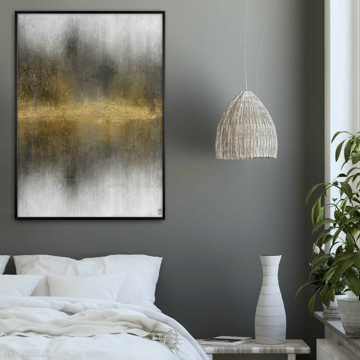 Zestaw plakatów 30x40 cm „Dwie abstrakcje 77” - 2 sztuki bez ram