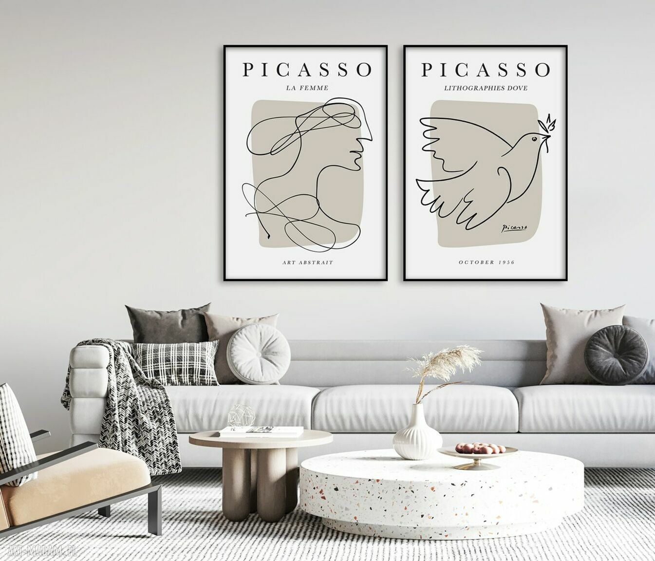 Zestaw plakatów Picasso Szkice 30x40 cm