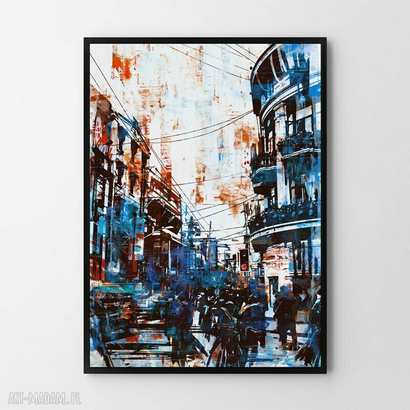 Zestaw plakatów abstrakcje - format 50x70 cm