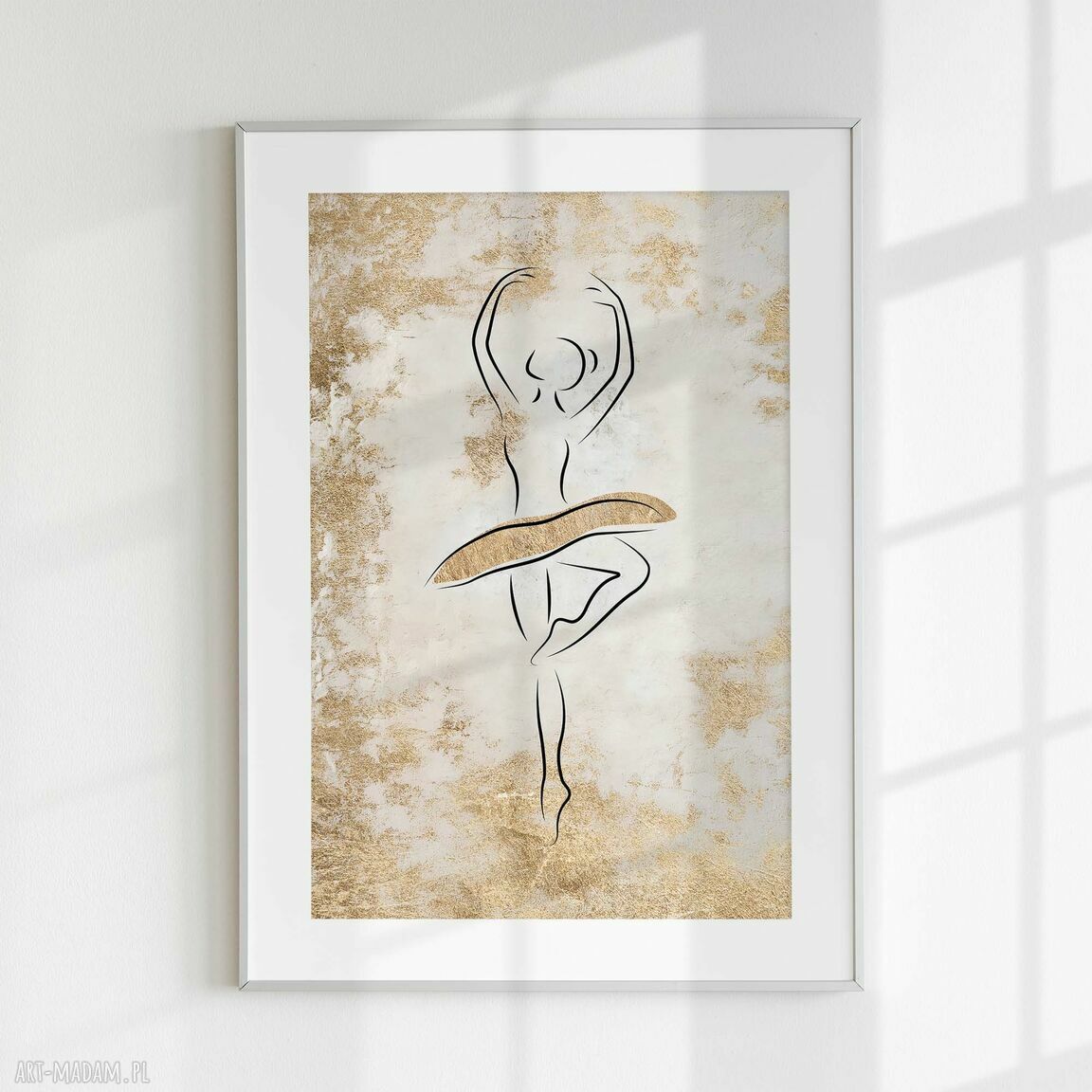 Tryptyk Baletnica - zestaw 3 plakatów 30x40 cm (set56)