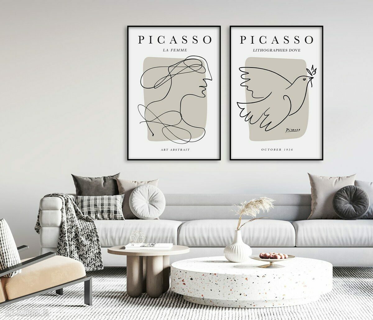Zestaw plakatów Picasso Szkice w formacie 50x70 cm