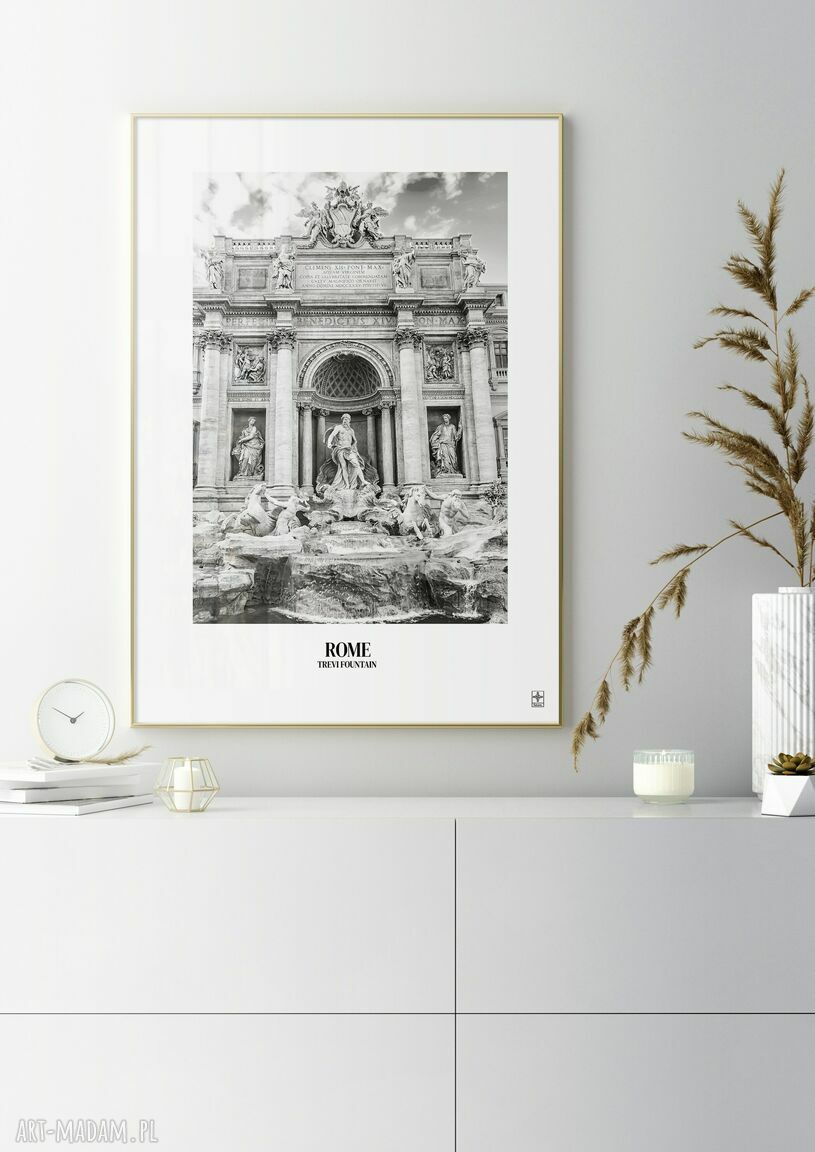 Zestaw plakatów 40x50 cm: Paryż i Rzym