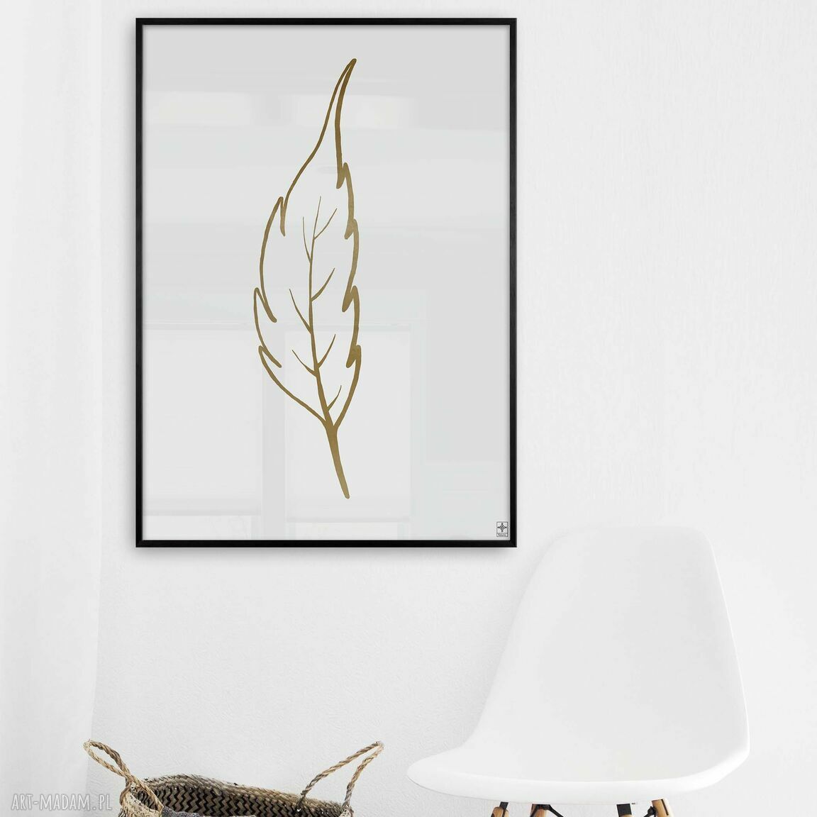 Zestaw plakatów 61x91 cm Koło i liść (74)