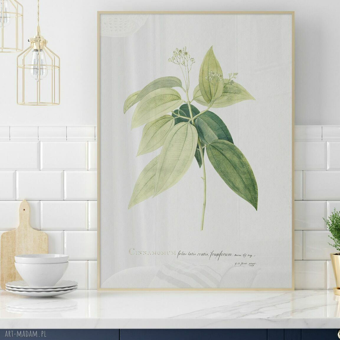 Zestaw plakatów botanicznych 50x70 cm - William Morris (2 szt.)
