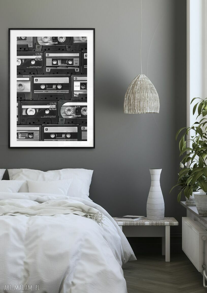 Zestaw plakatów 40x50 cm - czarno białe fotografie w stylu loftowym (tryptyk 3 szt.)