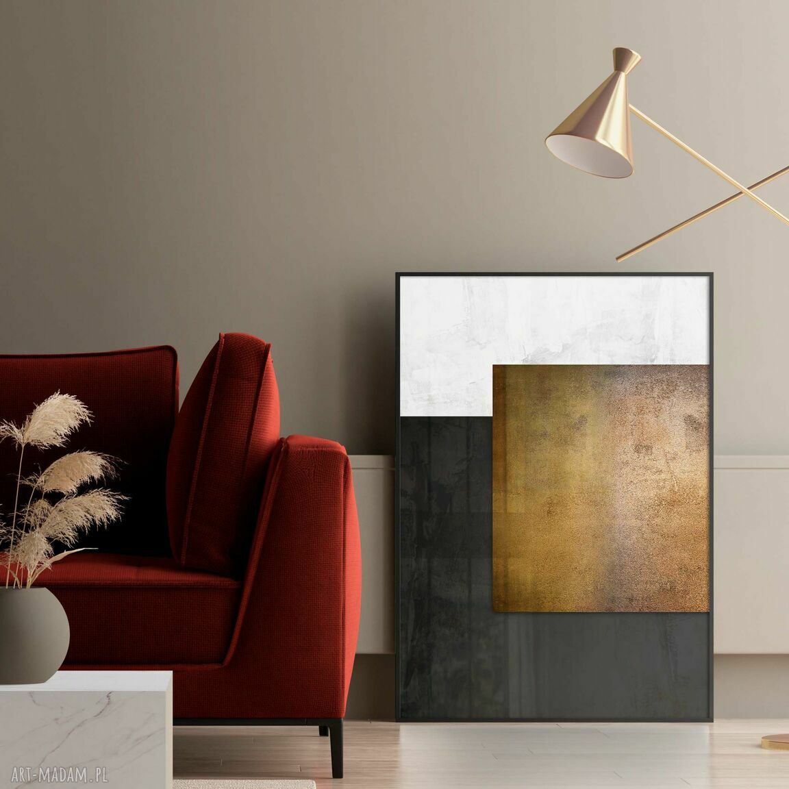Zestaw plakatów 30x40 cm - Czarny ze złotem (69)