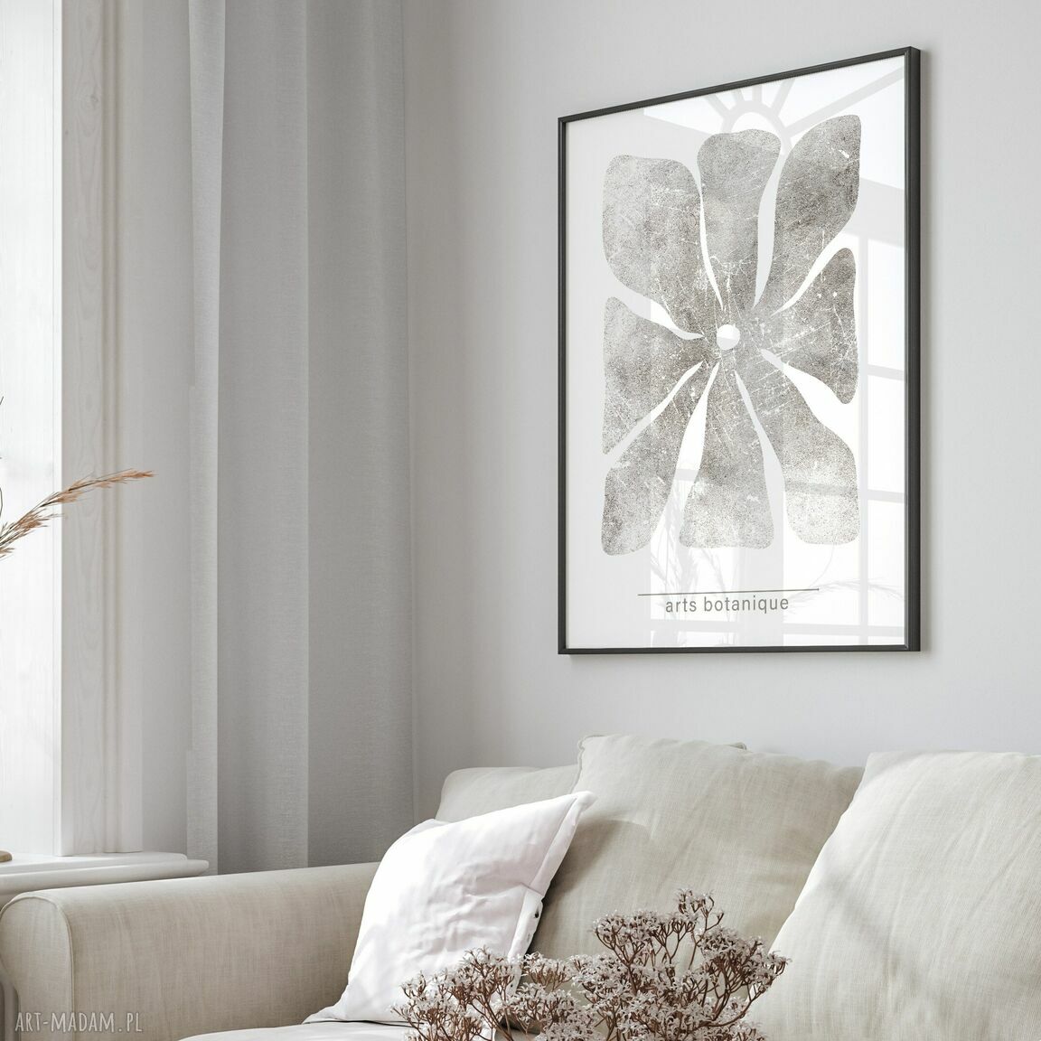Zestaw 2 plakatów botanicznych 40x50 cm - eleganckie roślinne akcenty