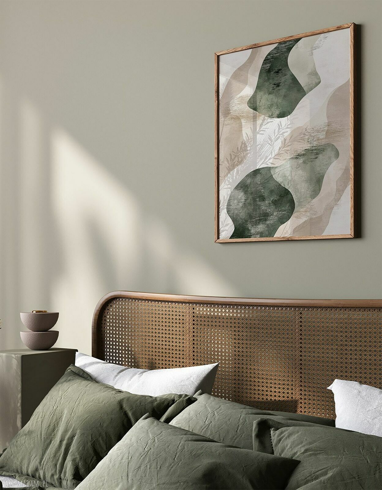 Tryptyk z zestawu 3 plakatów 30x40 cm - abstrakcja geometryczna (set243)