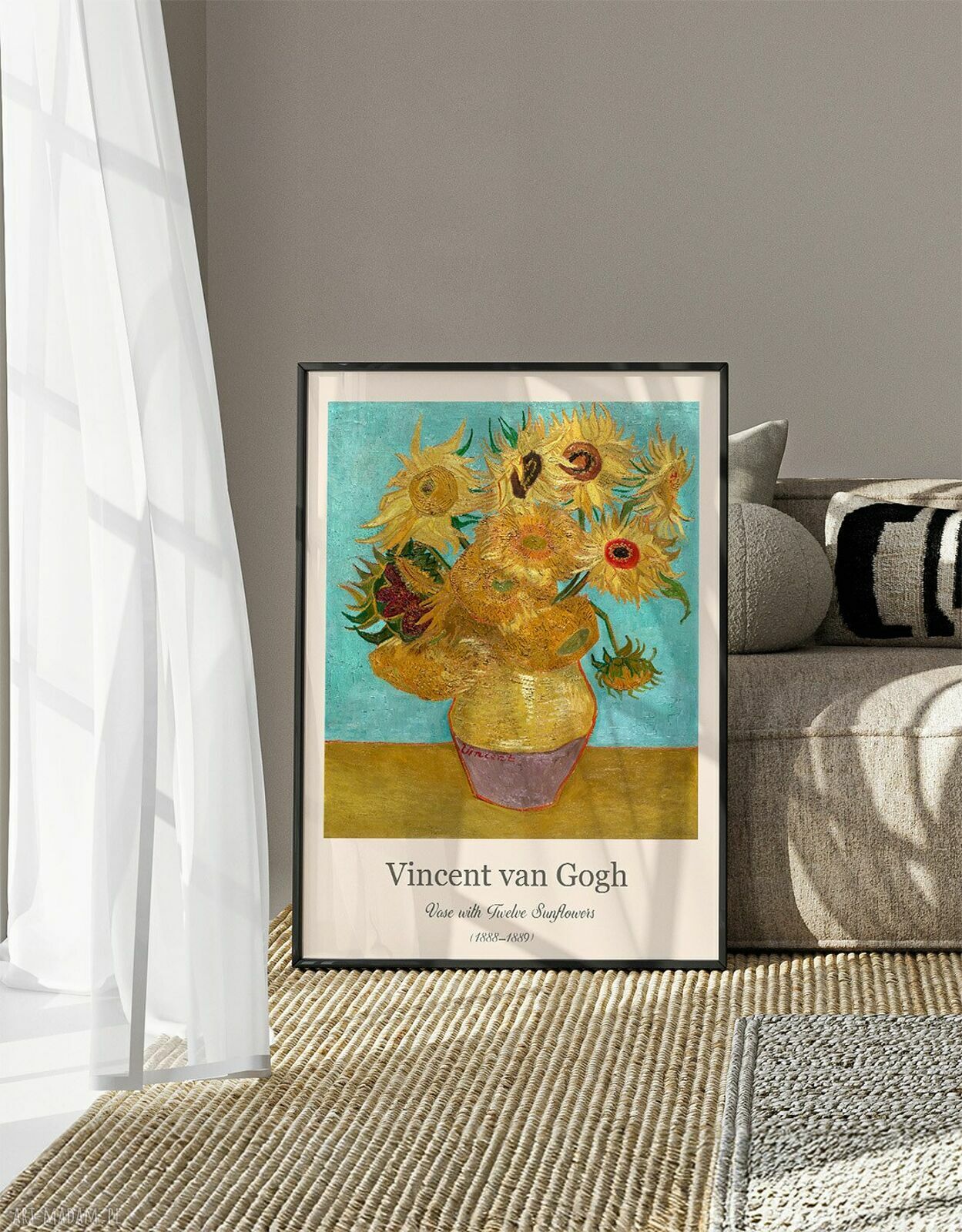 Zestaw 4 plakatów Van Gogh 50x70 cm - reprodukcje, bez ram