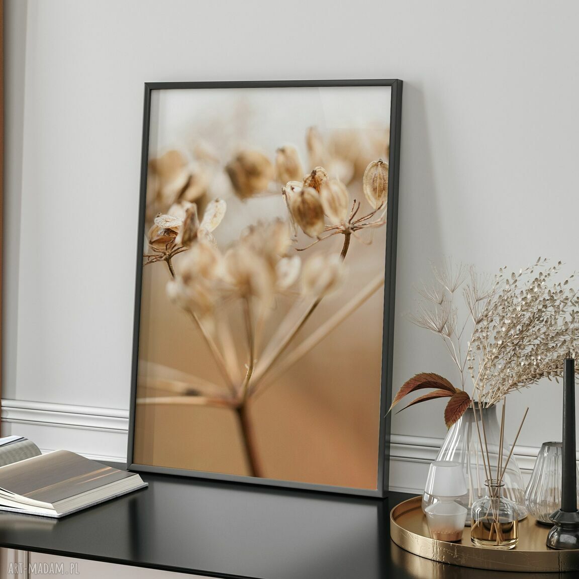 Zestaw plakatów boho 40x50 cm (2 szt.) - botaniczny klimat do Twojego wnętrza