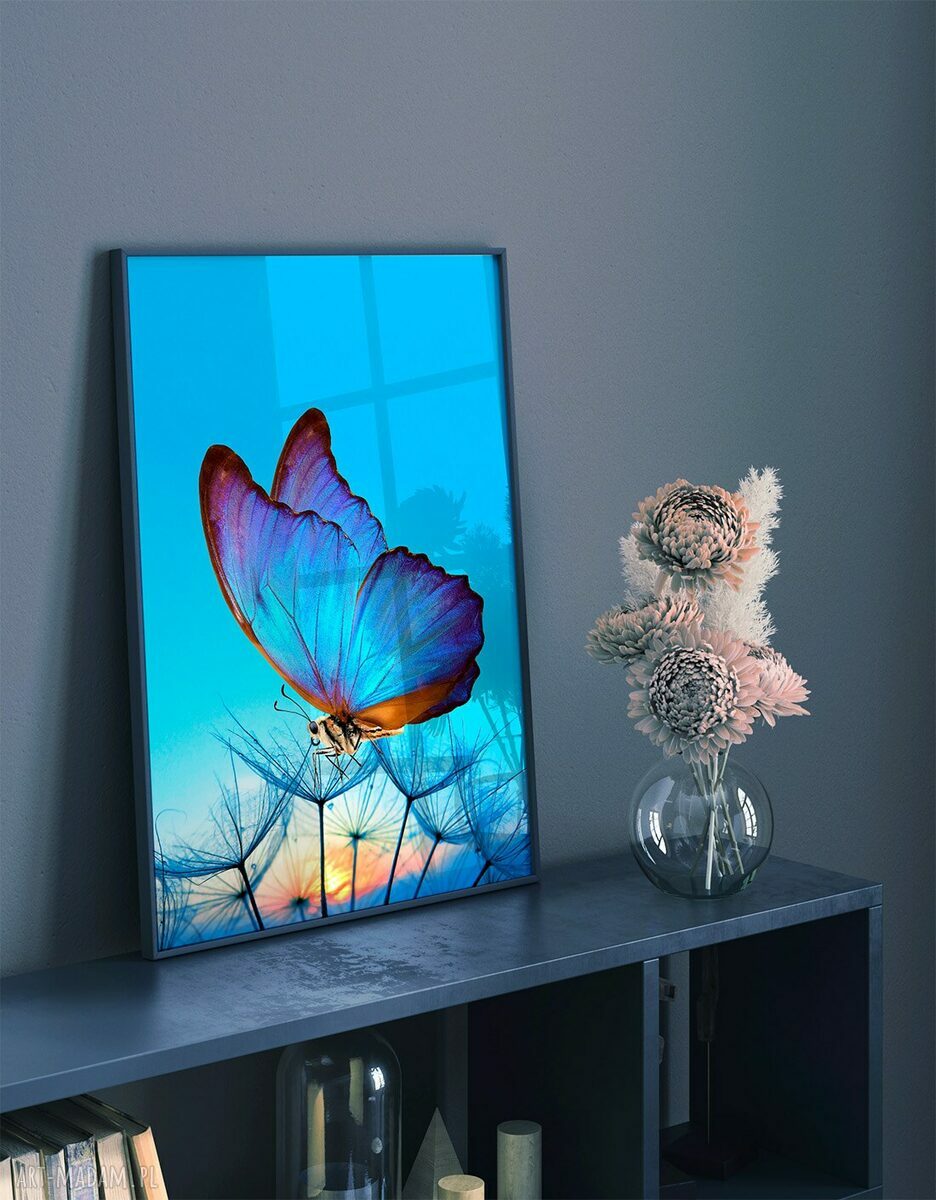 Wyraziste barwy natury II - zestaw 3 plakatów 50x70 cm (tryptyk) bez ram