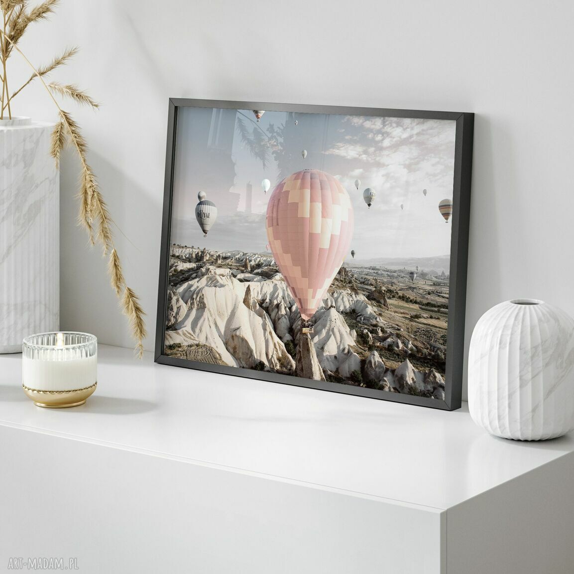Zestaw 2 plakatów Pejzaże 40x50 cm - spokojny klimat do salonu i sypialni