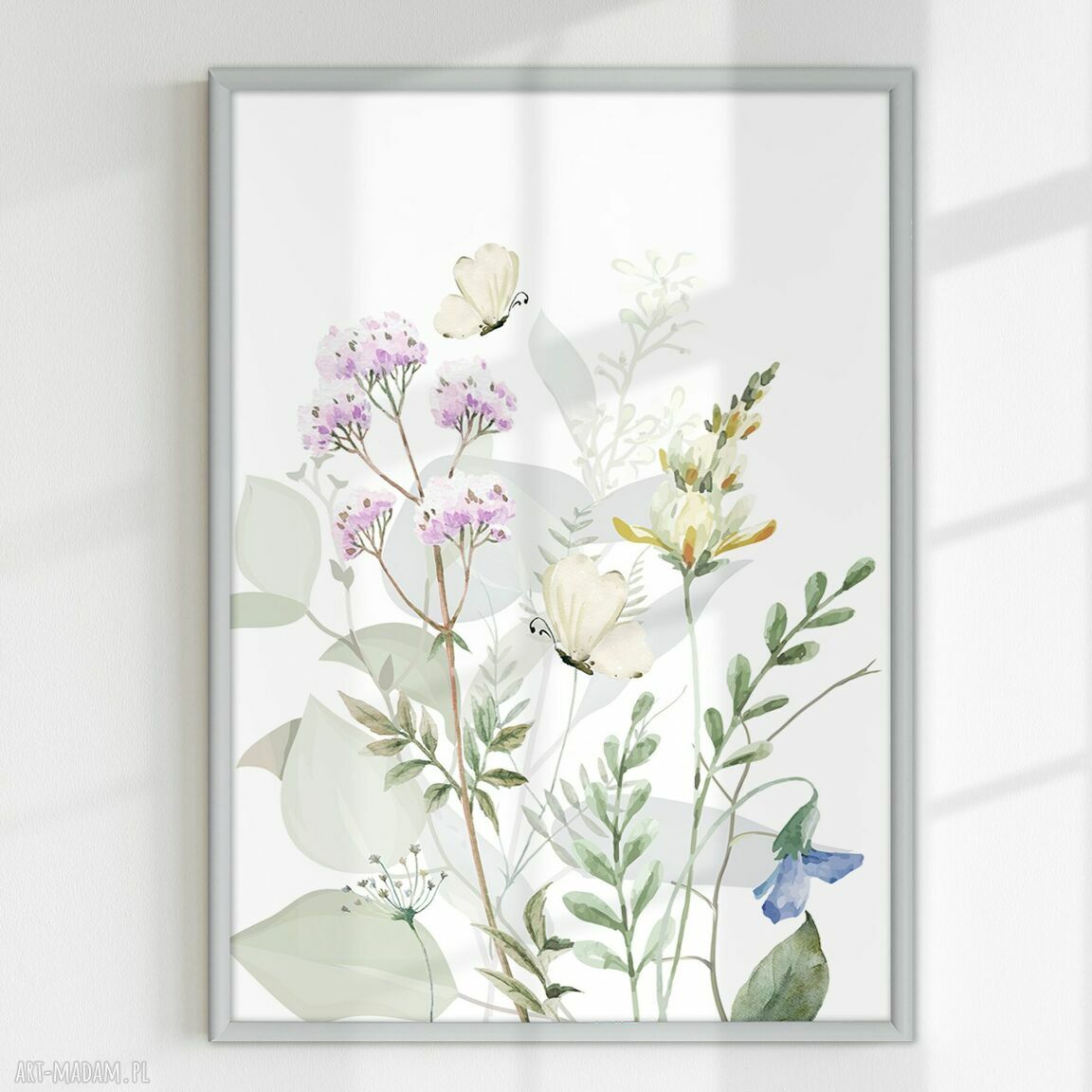 Zestaw plakatów 2x 40x50 cm Pastelowa łąka