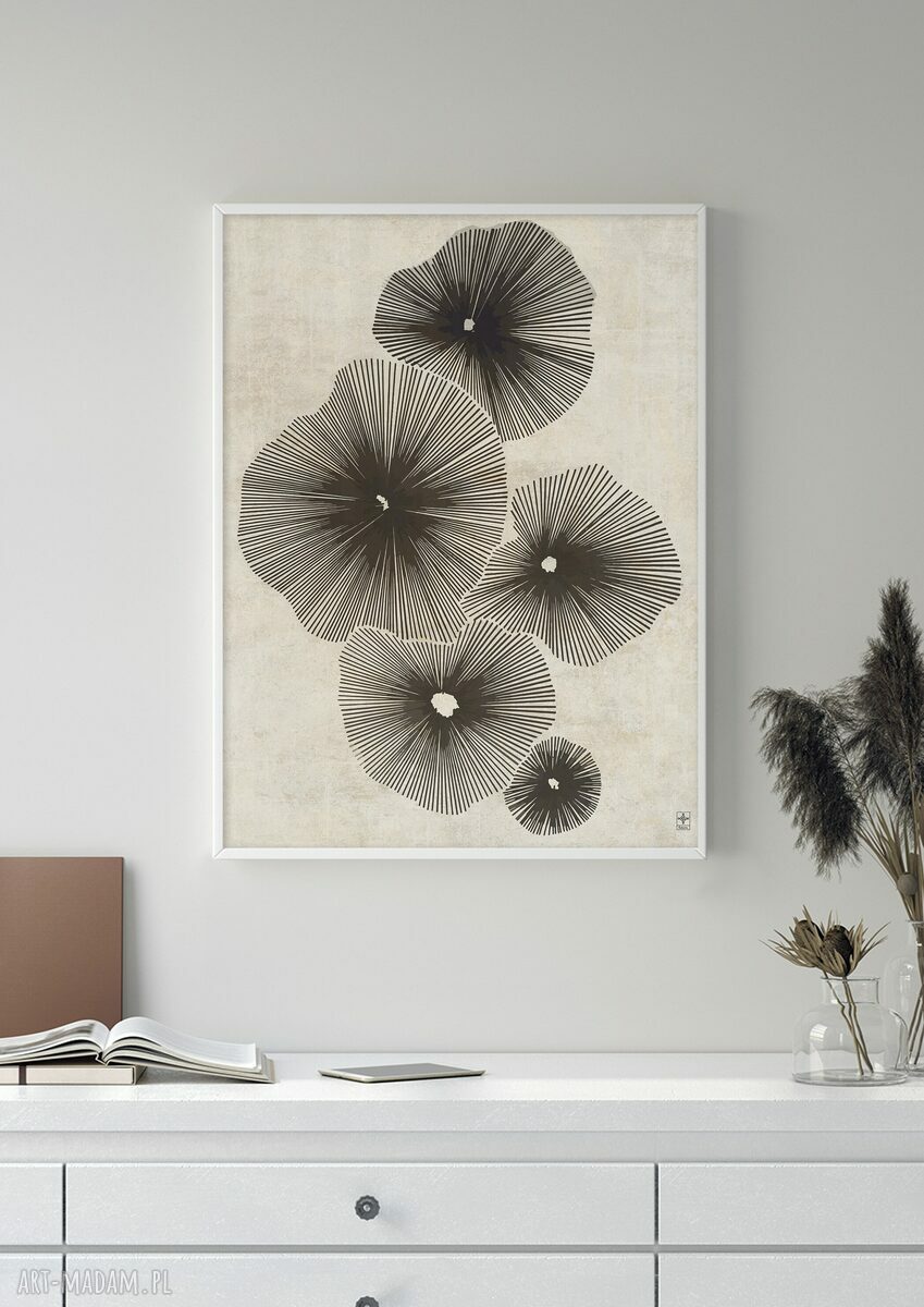 Zestaw plakatów 50x70 cm roślinne kompozycje - 2 sztuki