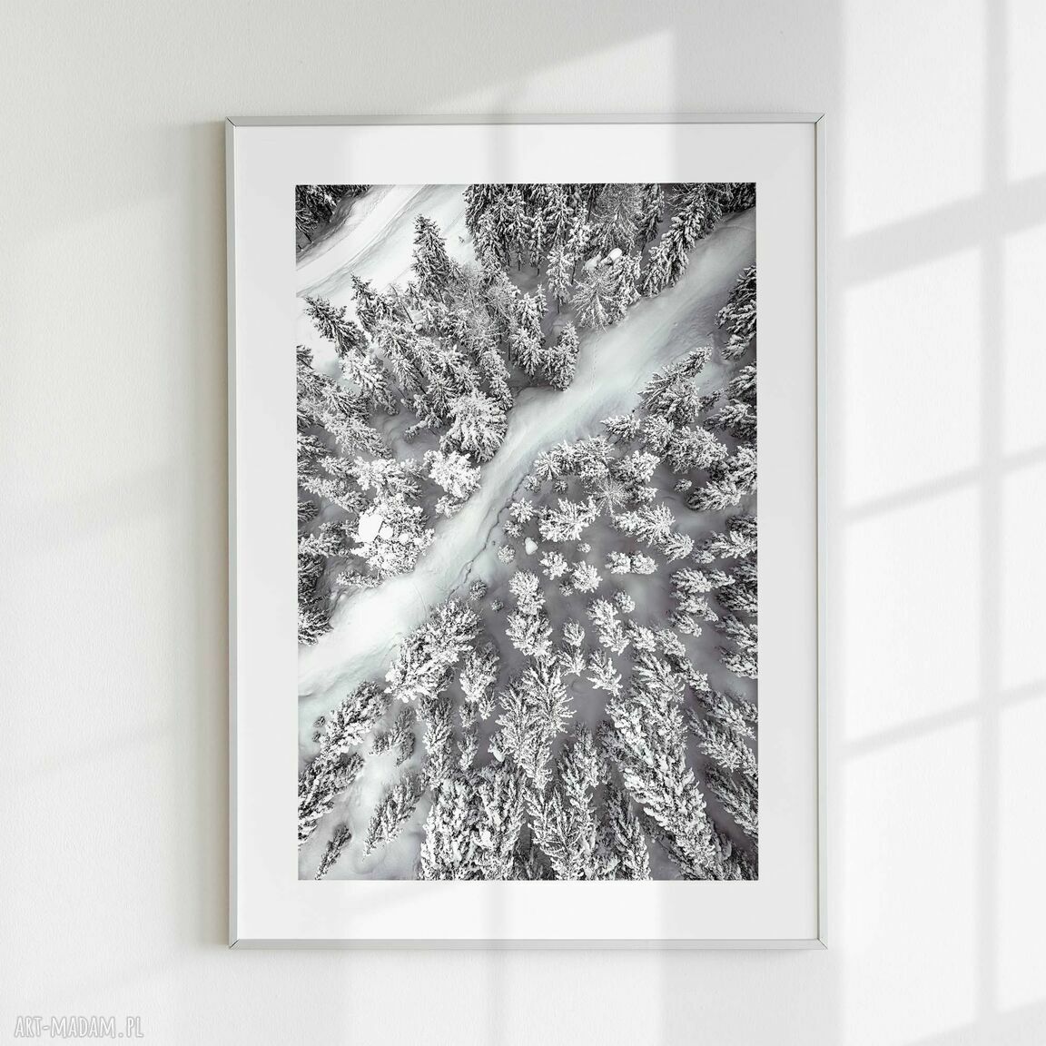 Zestaw plakatów 3x 40x50 cm Zimowe kadry - tryptyk