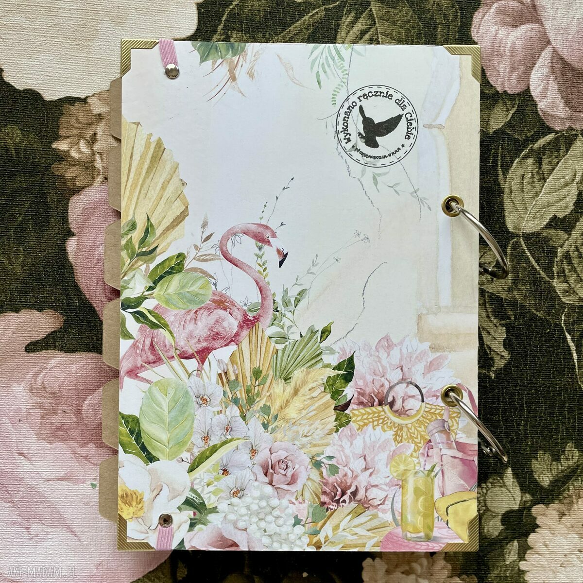 Zestaw prezentowy dla Kobiety, z przepiśnikiem Flaming hand made