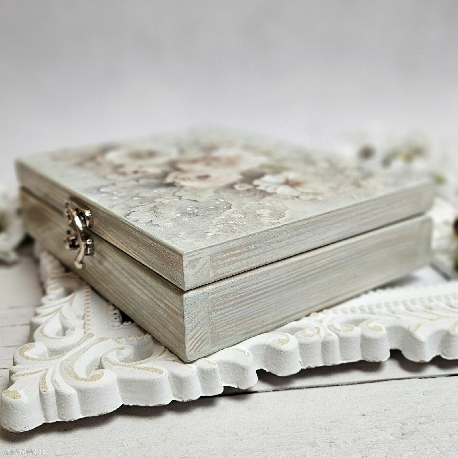 ślub: Zestaw prezentowy na ślub: pudełko, karteczka personalizowana Ręcznie