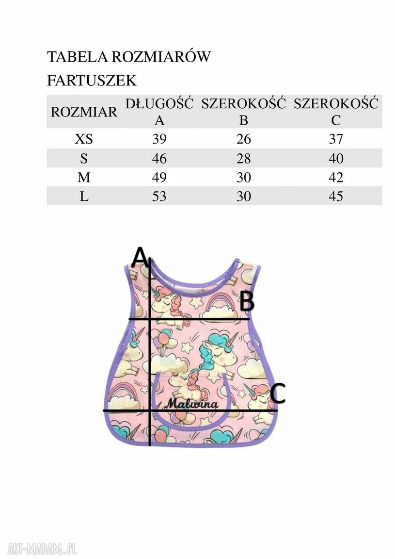 Zestaw przedszkolaka Koala: fartuszek i worek do przedszkola z imieniem