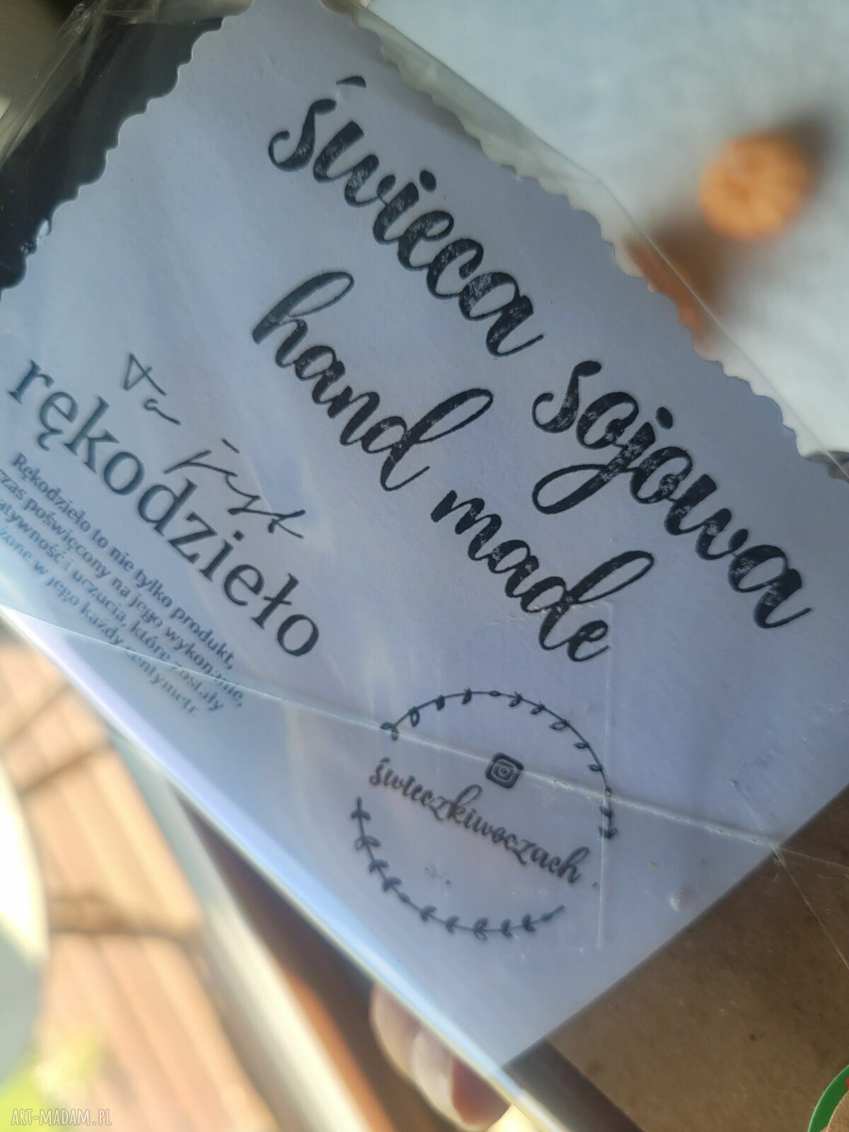 Zestaw 3 świec sojowych w kształcie dyni - handmade