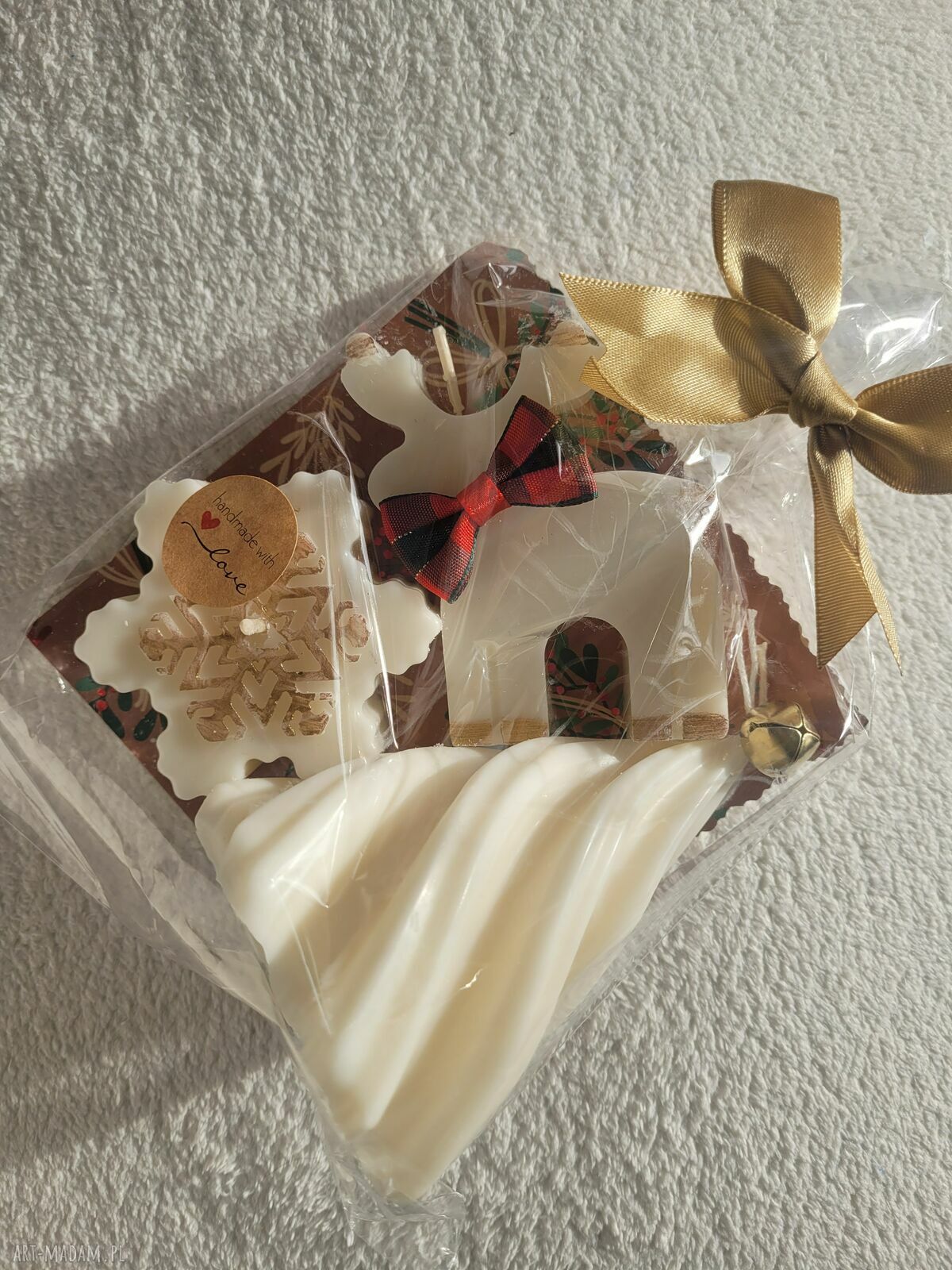 Zestaw upominkowy świec sojowych handmade Świeczki w oczach