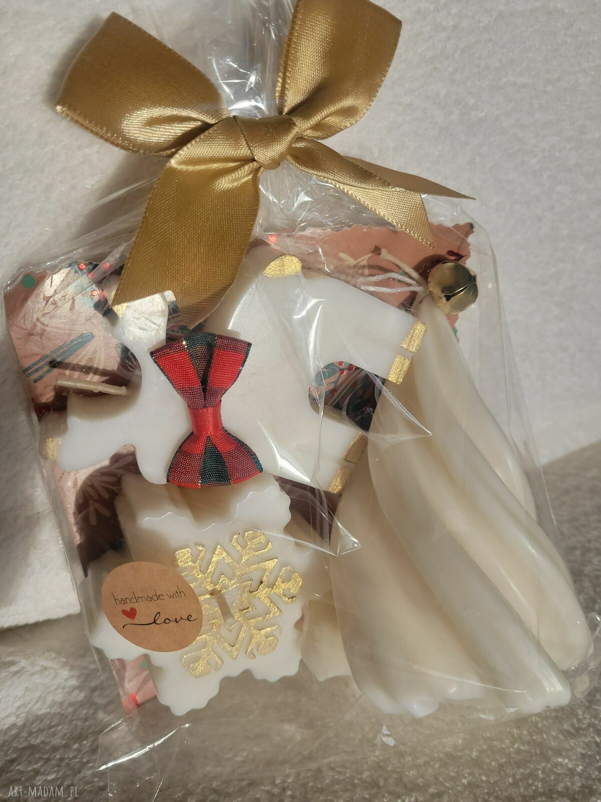 Zestaw upominkowy świec sojowych handmade Świeczki w oczach