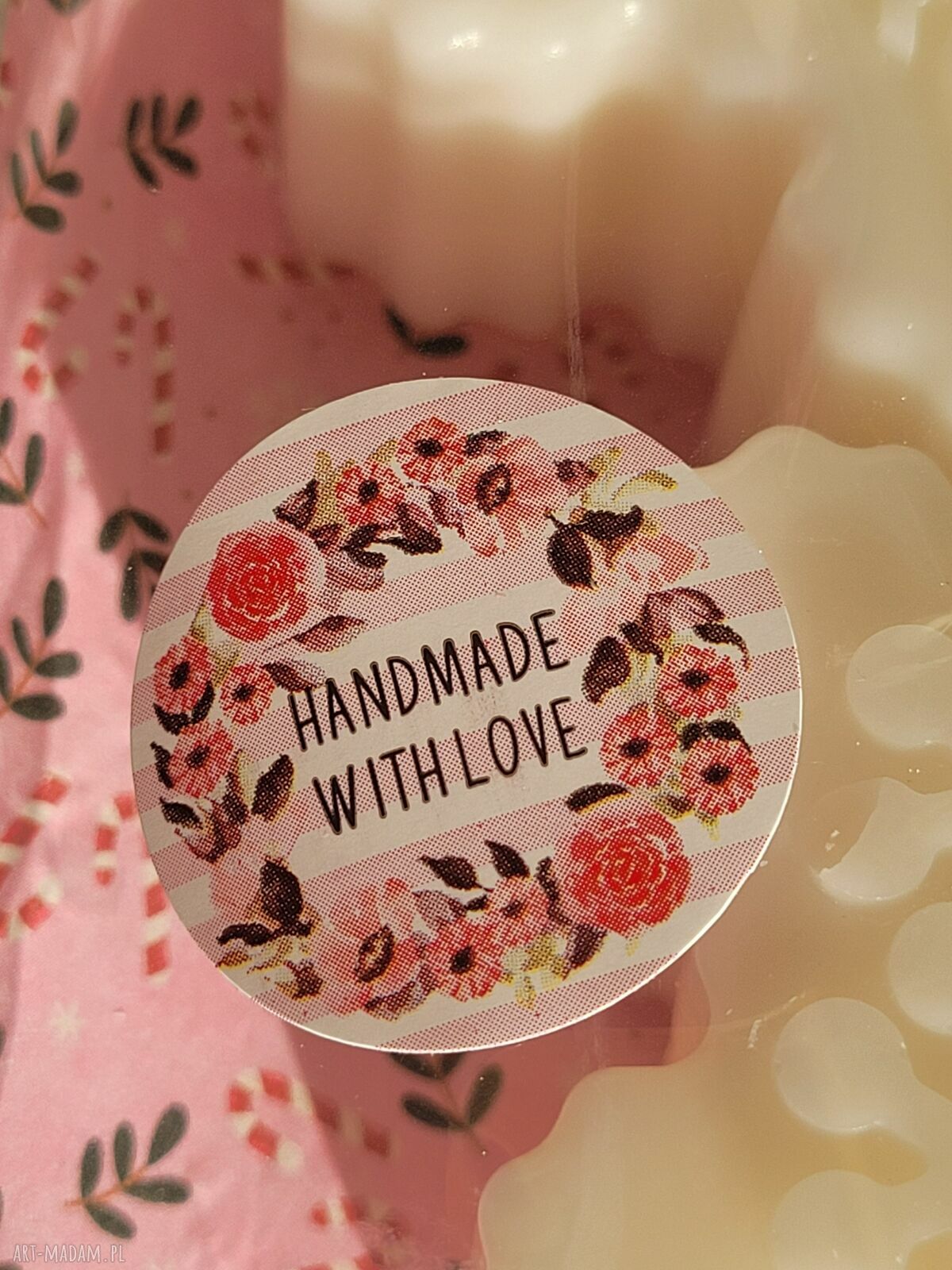 Świąteczny zestaw świec sojowych handmade - gotowy upominek