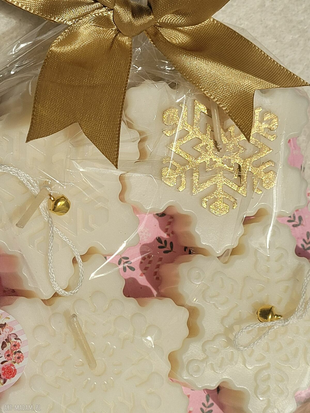 Świąteczny zestaw świec sojowych handmade - gotowy upominek
