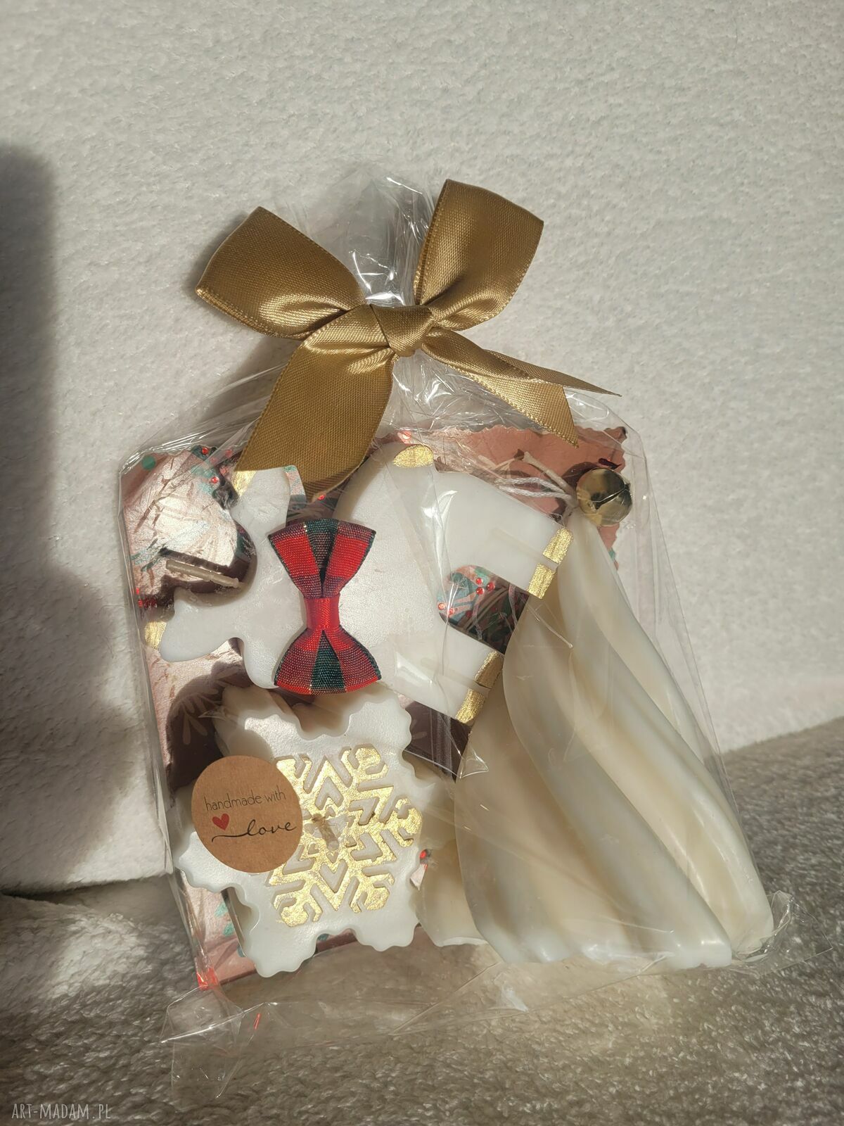 Zestaw upominkowy świec sojowych handmade Świeczki w oczach