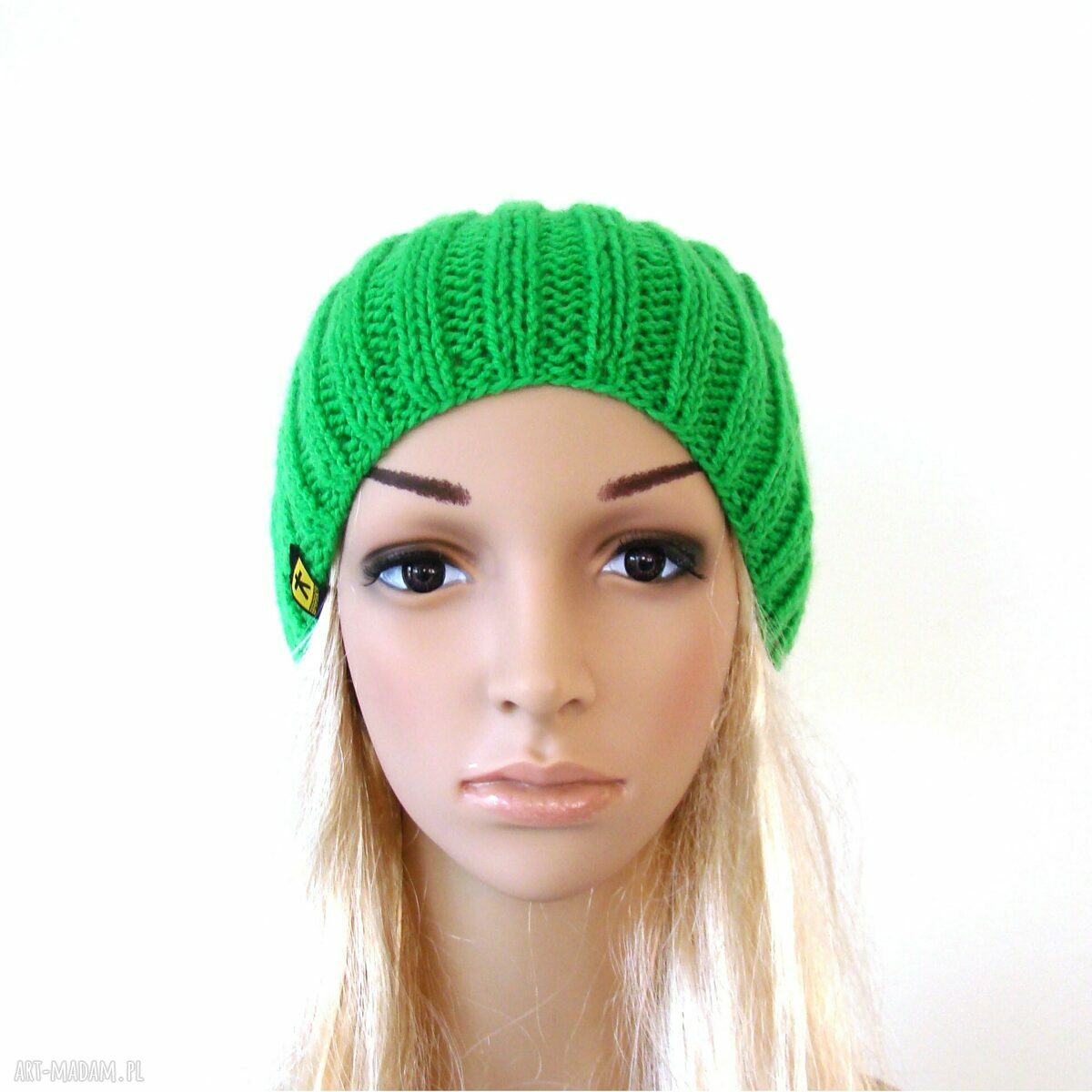 zielona czapka unisex