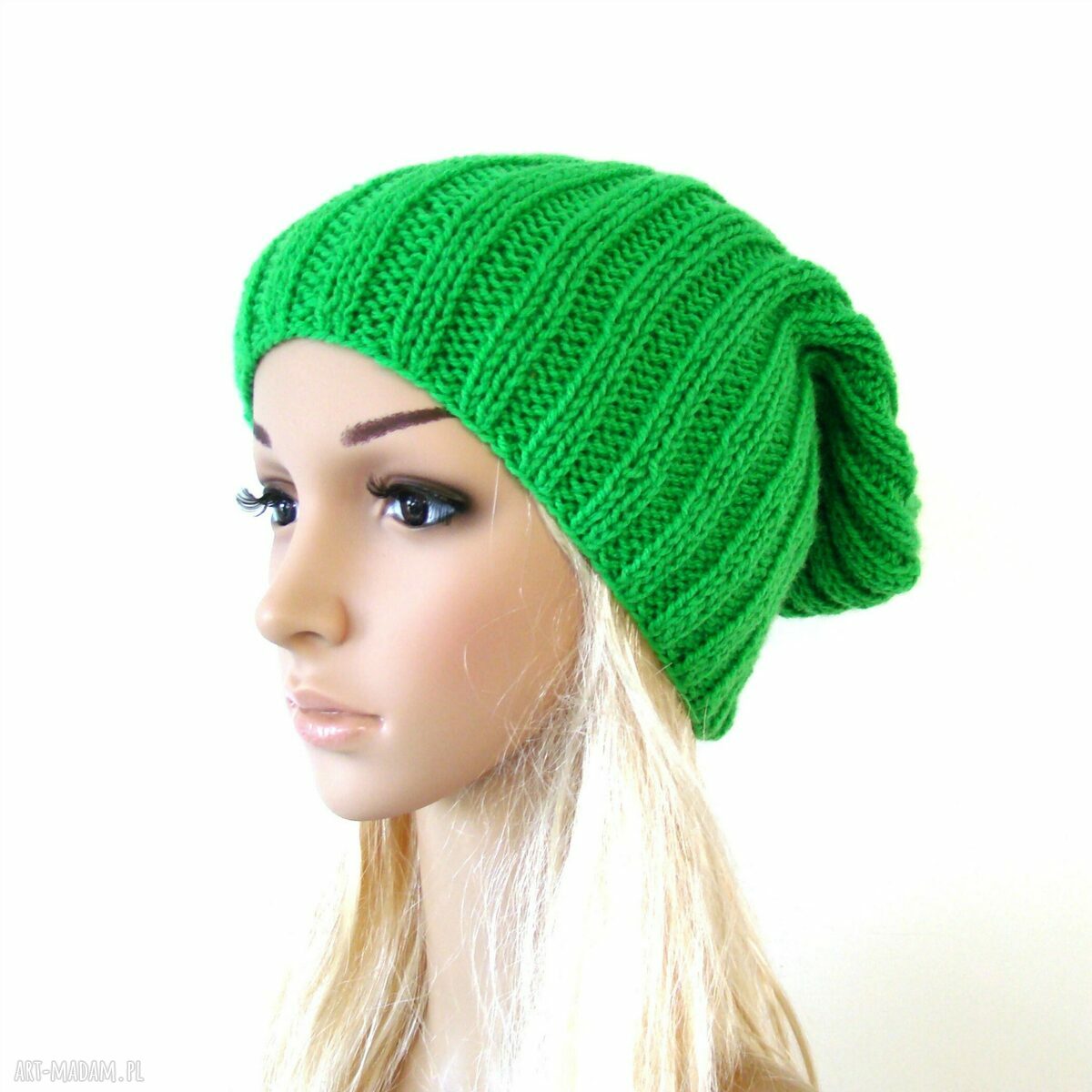 zielona czapka unisex