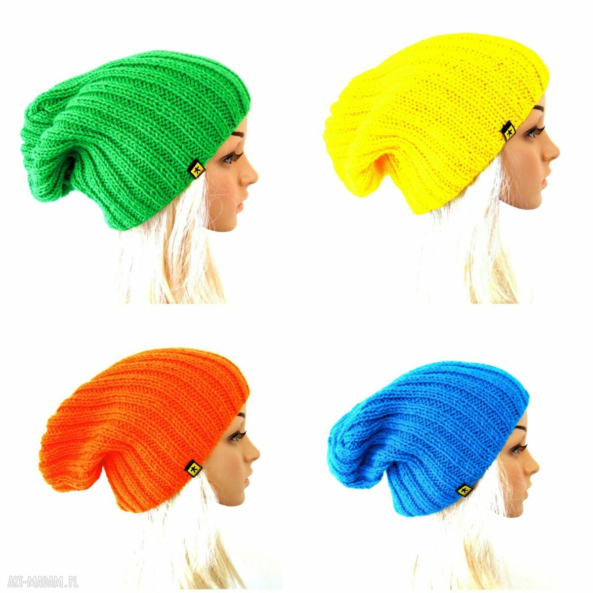 zielona czapka unisex