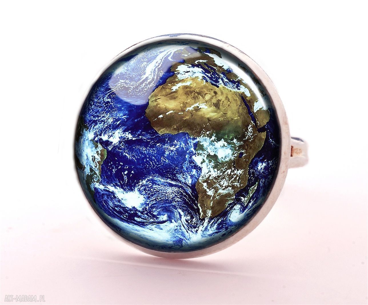 naszyjniki: Ziemia Medalion z łańcuszkiem Ręczne wykonanie