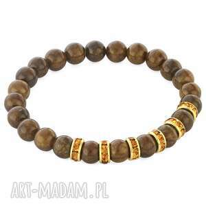 lavoga zircons & stones - brown jade