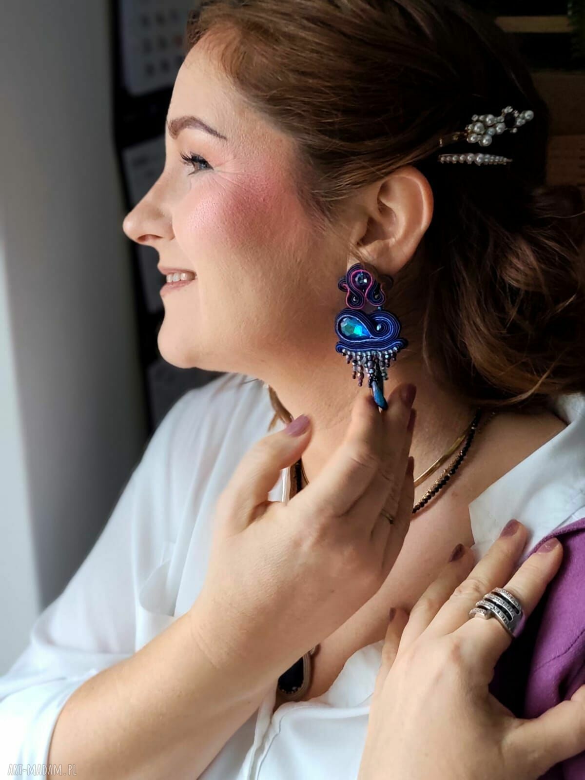 Kolczyki Glam Boho - ekstrawagancki, kolorowy projekt
