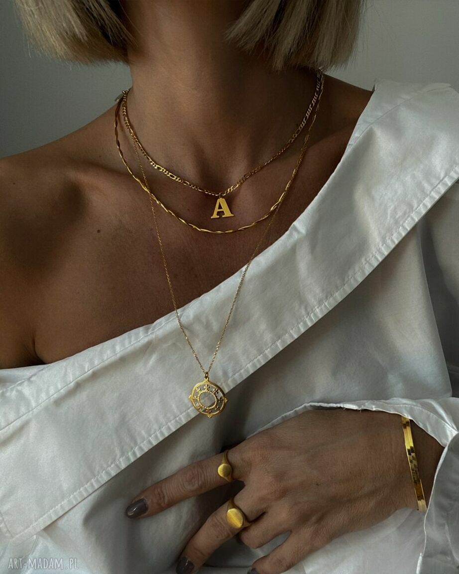 bransoletki: Złota bransoletka snake Handmade