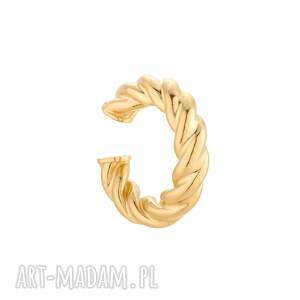 złota nausznica retro