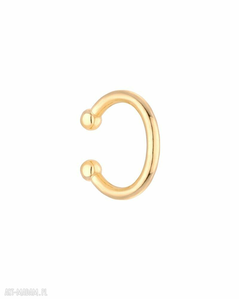 Złota prosta nausznica kuleczkami kuleczka kuleczki całości sotho