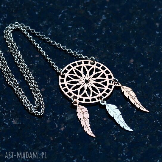 Łapacz snÓw naszyjnik ethno dreamcatcher dream catcher