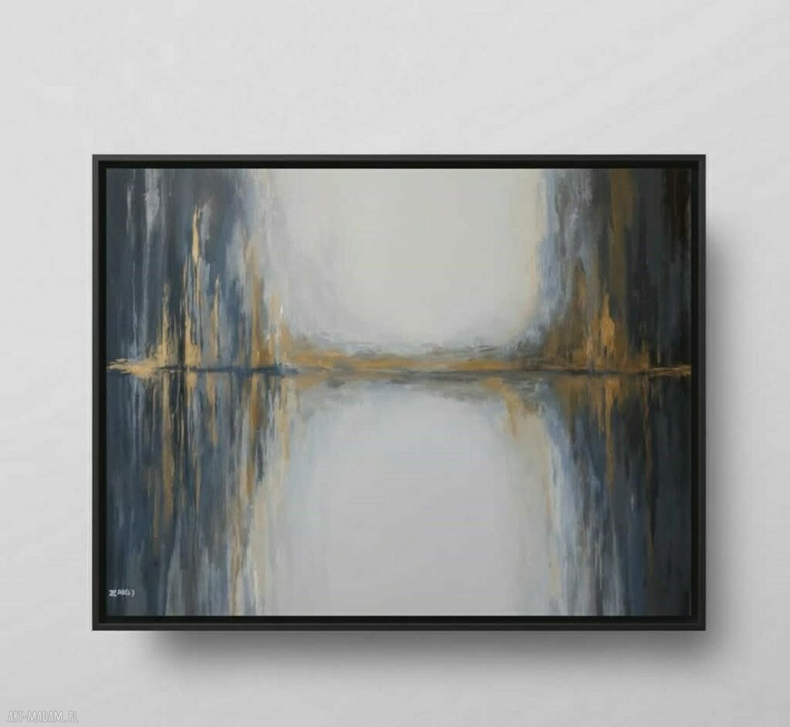 ZŁOTY LAS - obraz akrylowy 70x100 cm na płótnie