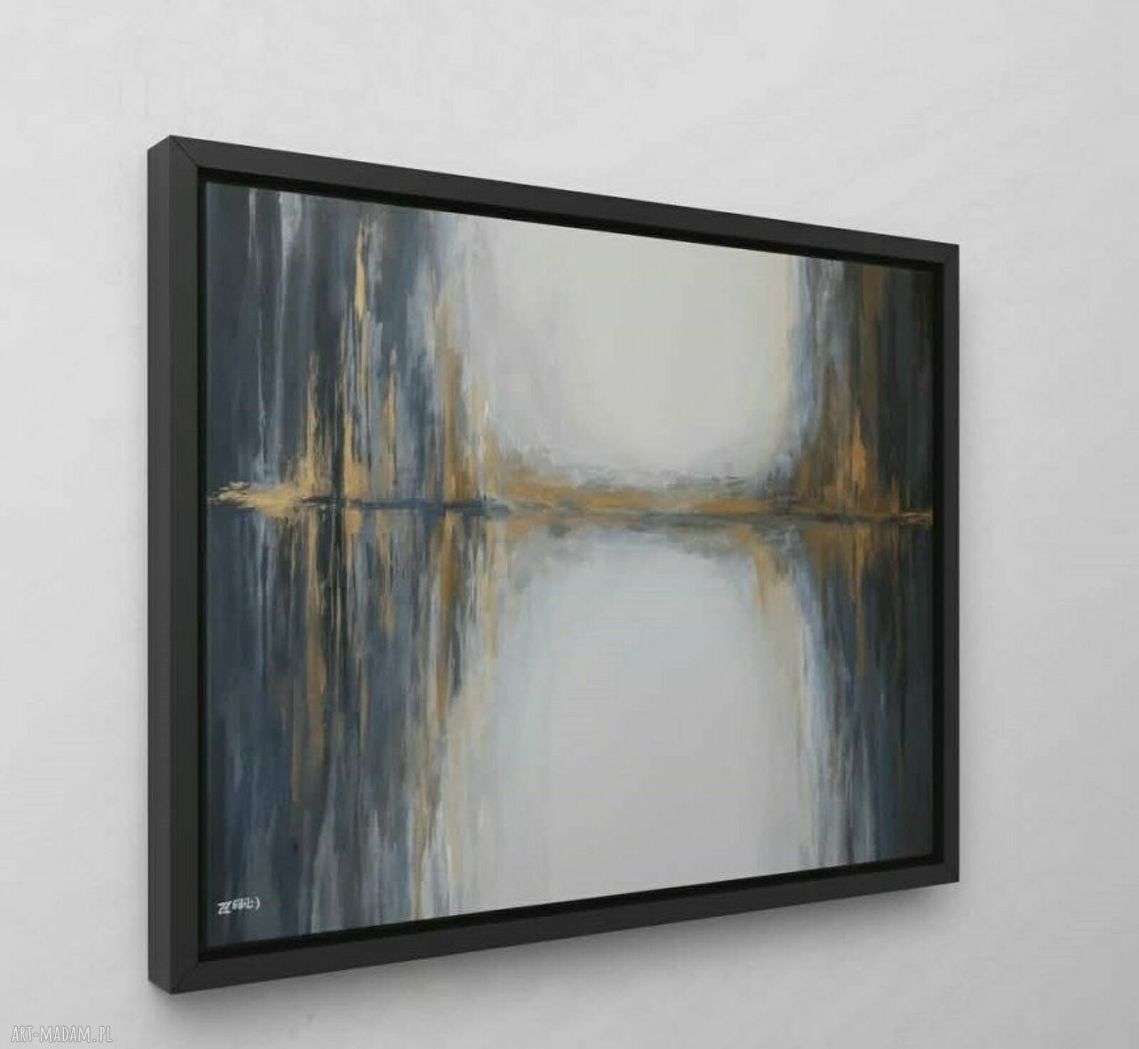 ZŁOTY LAS - obraz akrylowy 70x100 cm na płótnie