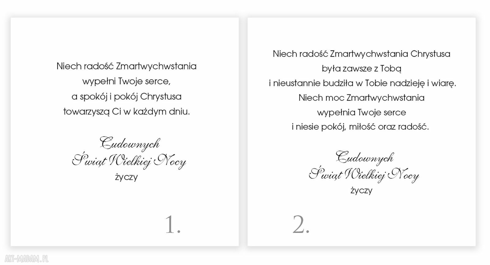 Ręcznie robiona kartka wielkanocna Boho Rustykalna z Jezusem Zmartwychwstał